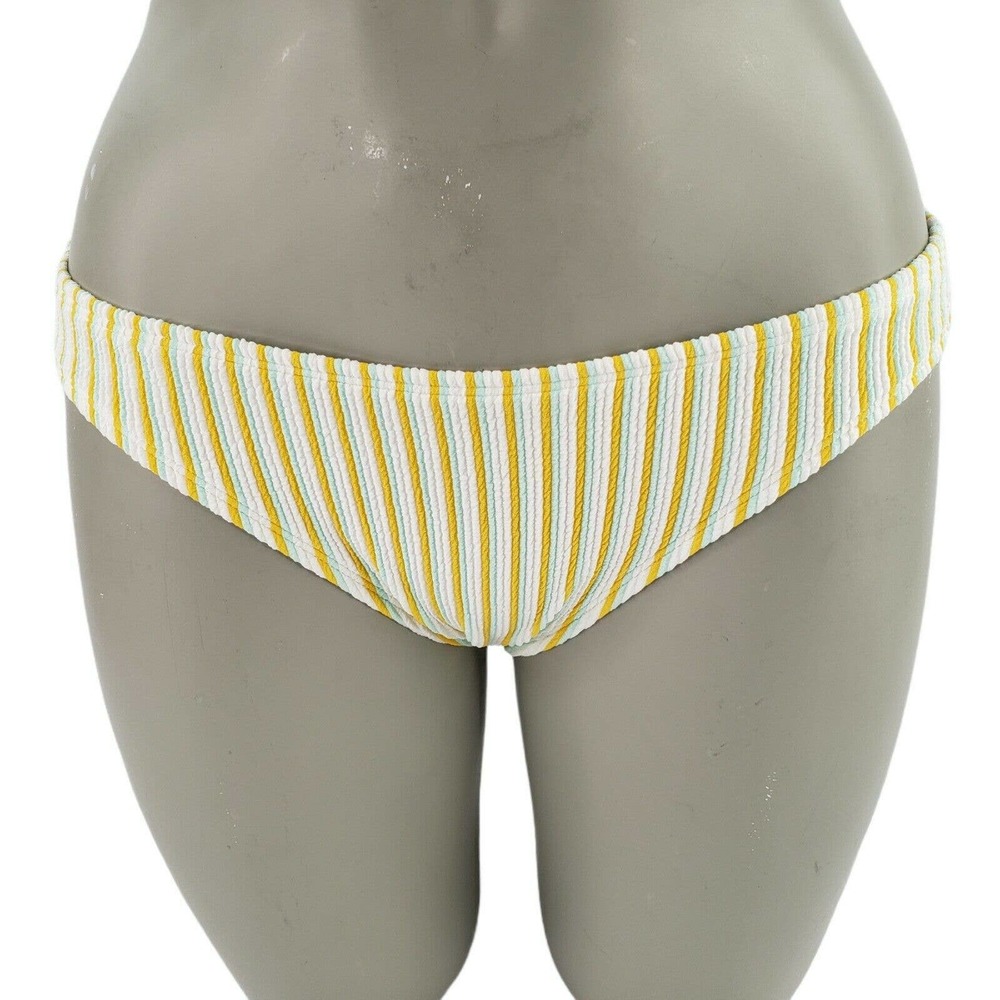 Striped Cheeky Bikini Swim Bottom Juniors 7/9 Womens 4/6